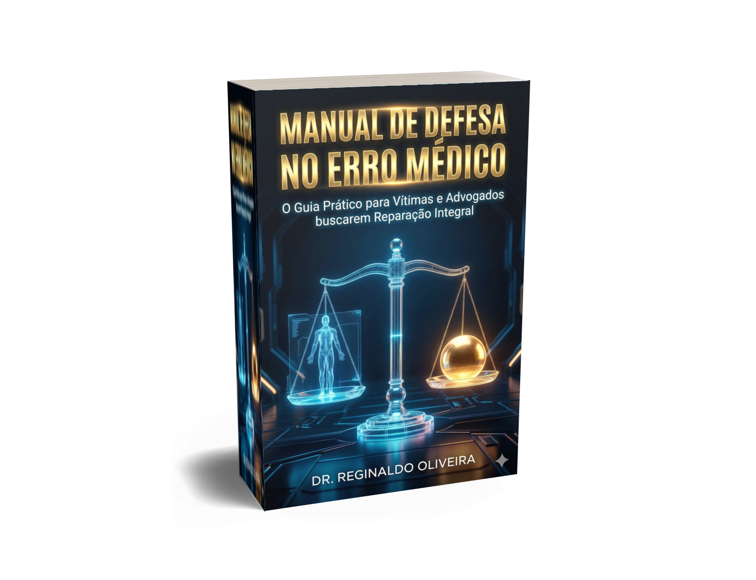 Capa do Livro Manual de Defesa no Erro Médico